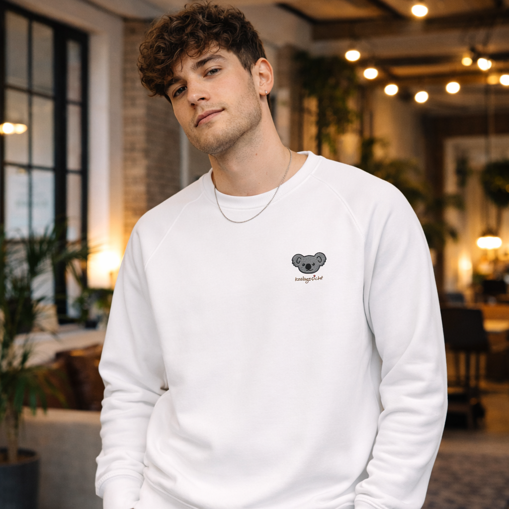 Koalagesicht Bio -Pullover